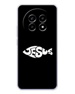 Чехол для Realme 13 Pro Plus с картинкой «Рыба Jesus» Чехол для Realme 13 Pro Plus с картинкой «Рыба Jesus»