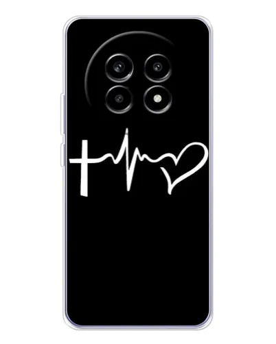 Чехол для Realme 13 Pro Plus с картинкой «Пульс веры» Чехол для Realme 13 Pro Plus с картинкой «Пульс веры»