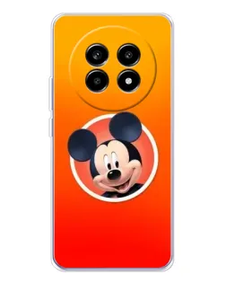 Чехол для Realme 13 Pro Plus с картинкой «Mickey в круге»