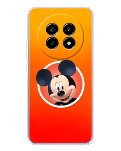 Чехол для Realme 13 Pro Plus с картинкой «Mickey в круге» Чехол для Realme 13 Pro Plus с картинкой «Mickey в круге»