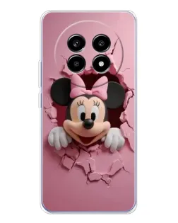 Чехол для Realme 13 Pro Plus с картинкой «Минни сквозь стену»
