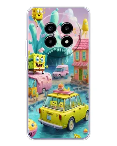 Чехол для Realme 13 Pro Plus с картинкой «Монстр-трак приключения»