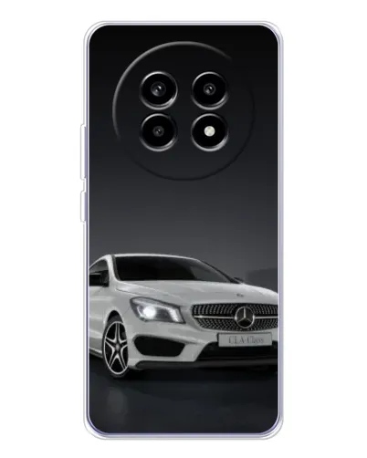 Чехол для Realme 13 Pro Plus с картинкой «Mercedes AMG GT Silver»