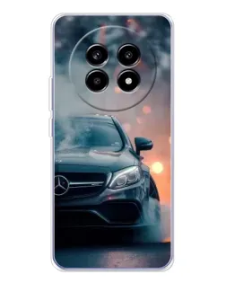 Чехол для Realme 13 Pro Plus с картинкой «Mercedes — ночной город» Чехол для Realme 13 Pro Plus с картинкой «Mercedes — ночной город»