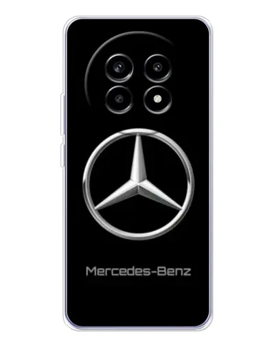 Чехол для Realme 13 Pro Plus с картинкой «Mercedes Silver Logo»