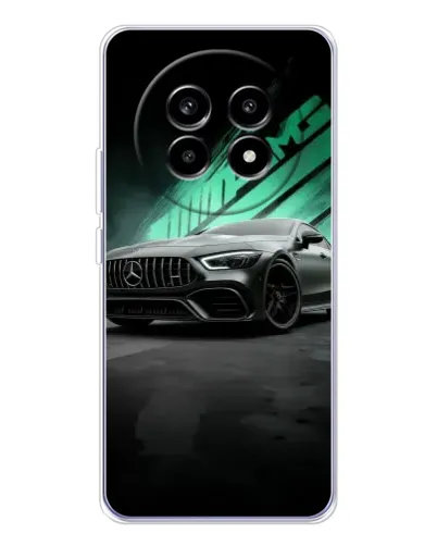 Чехол для Realme 13 Pro Plus с картинкой «Темный Mercedes AMG»