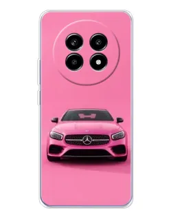 Чехол для Realme 13 Pro Plus с картинкой «Розовый Mercedes AMG» Чехол для Realme 13 Pro Plus с картинкой «Розовый Mercedes AMG»