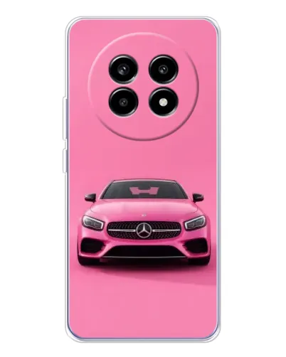 Чехол для Realme 13 Pro Plus с картинкой «Розовый Mercedes AMG» Чехол для Realme 13 Pro Plus с картинкой «Розовый Mercedes AMG»