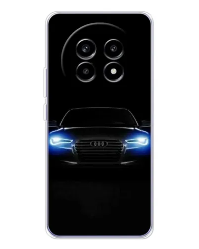 Чехол для Realme 13 Pro Plus с картинкой «Audi в неоне»