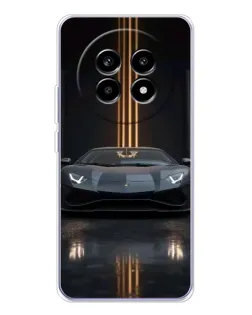 Чехол для Realme 13 Pro Plus с картинкой «Lamborghini золотые линии» Чехол для Realme 13 Pro Plus с картинкой «Lamborghini золотые линии»
