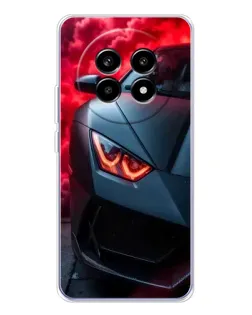 Чехол для Realme 13 Pro Plus с картинкой «Lamborghini красное сияние» Чехол для Realme 13 Pro Plus с картинкой «Lamborghini красное сияние»