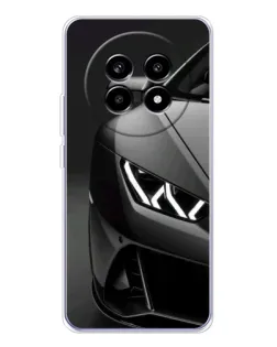 Чехол для Realme 13 Pro Plus с картинкой «Lamborghini фары детализация»