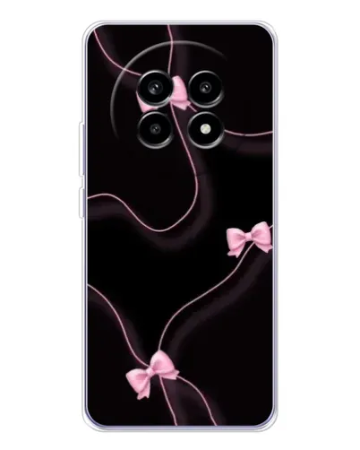 Чехол для Realme 13 Pro Plus с картинкой «Розовые ленты» Чехол для Realme 13 Pro Plus с картинкой «Розовые ленты»