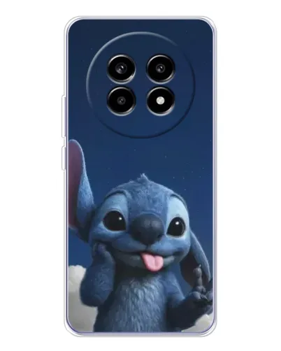 Чехол для Realme 13 Pro Plus с картинкой «Стич в облаках» Чехол для Realme 13 Pro Plus с картинкой «Стич в облаках»