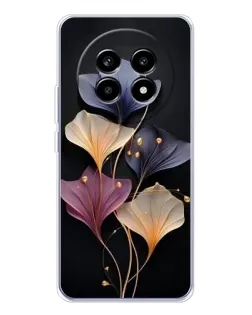 Чехол для Realme 13 Pro Plus с картинкой «Лиловые цветы грации» Чехол для Realme 13 Pro Plus с картинкой «Лиловые цветы грации»