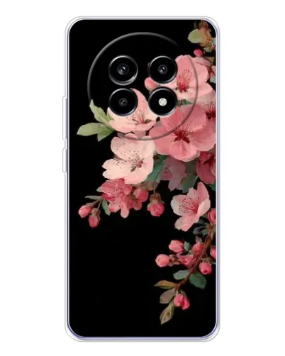 Чехол для Realme 13 Pro Plus с картинкой «Розовая ветка сакуры» Чехол для Realme 13 Pro Plus с картинкой «Розовая ветка сакуры»
