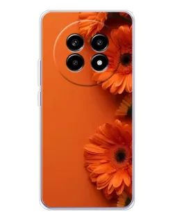Чехол для Realme 13 Pro Plus с картинкой «Оранжевые герберы» Чехол для Realme 13 Pro Plus с картинкой «Оранжевые герберы»