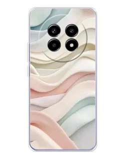 Чехол для Realme 13 Pro Plus с картинкой «Пастельные нежные волны» Чехол для Realme 13 Pro Plus с картинкой «Пастельные нежные волны»