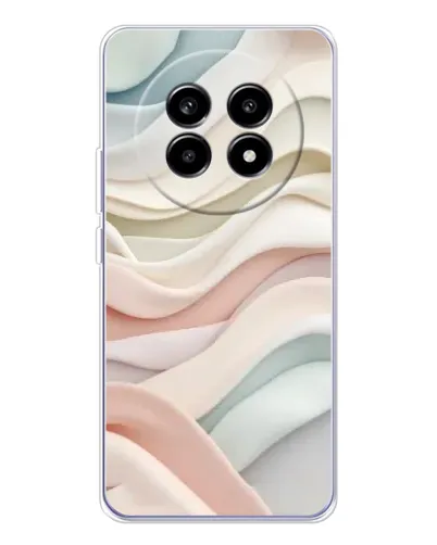 Чехол для Realme 13 Pro Plus с картинкой «Пастельные нежные волны» Чехол для Realme 13 Pro Plus с картинкой «Пастельные нежные волны»