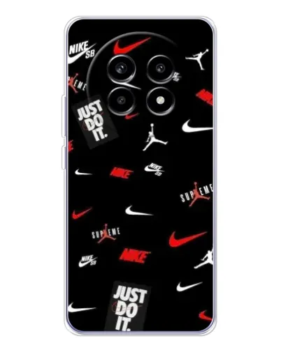 Чехол для Realme 13 Pro с картинкой «Nike Mix Pattern»
