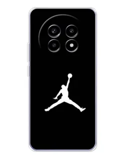 Чехол для Realme 13 Pro с картинкой «Jordan Silhouette»
