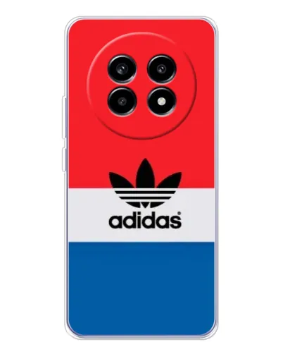 Чехол для Realme 13 Pro с картинкой «Ретро блоки Adidas» Чехол для Realme 13 Pro с картинкой «Ретро блоки Adidas»