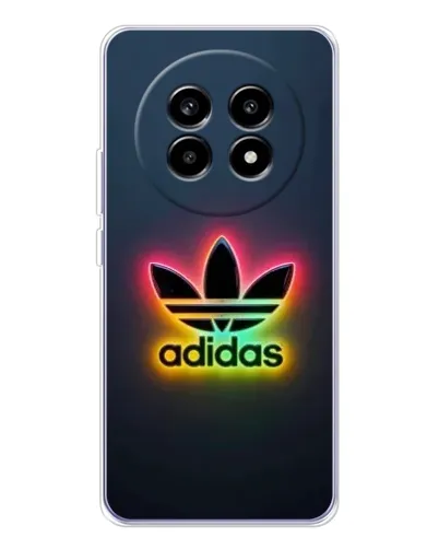 Чехол для Realme 13 Pro с картинкой «Неоновый Adidas» Чехол для Realme 13 Pro с картинкой «Неоновый Adidas»