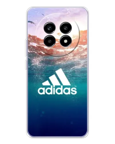 Чехол для Realme 13 Pro с картинкой «Океанская глубина адидас» Чехол для Realme 13 Pro с картинкой «Океанская глубина адидас»