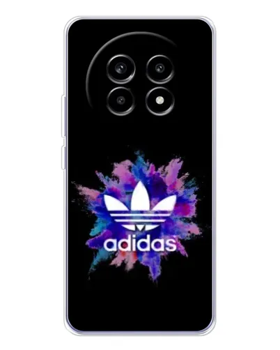 Чехол для Realme 13 Pro с картинкой «Взрыв красок Adidas» Чехол для Realme 13 Pro с картинкой «Взрыв красок Adidas»