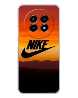 Чехол для Realme 13 Pro с картинкой «Nike — вечерний горизонт»