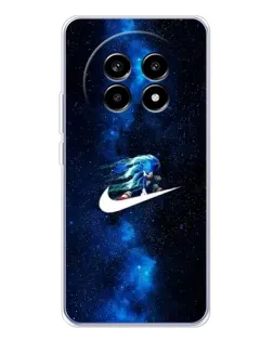 Чехол для Realme 13 Pro с картинкой «Звездный путь Nike»