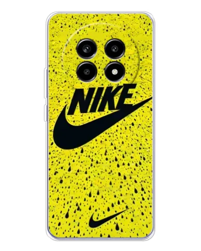 Чехол для Realme 13 Pro с картинкой «Желтый текстурный Nike» Чехол для Realme 13 Pro с картинкой «Желтый текстурный Nike»