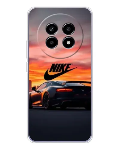 Чехол для Realme 13 Pro с картинкой «Nike и суперкар» Чехол для Realme 13 Pro с картинкой «Nike и суперкар»