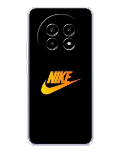 Чехол для Realme 13 Pro с картинкой «Золотой логотип Nike» Чехол для Realme 13 Pro с картинкой «Золотой логотип Nike»