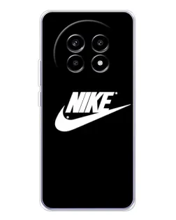 Чехол для Realme 13 Pro с картинкой «Мазки краски Nike»