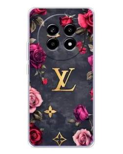 Чехол для Realme 13 Pro с картинкой «Цветочный Louis Vuitton»
