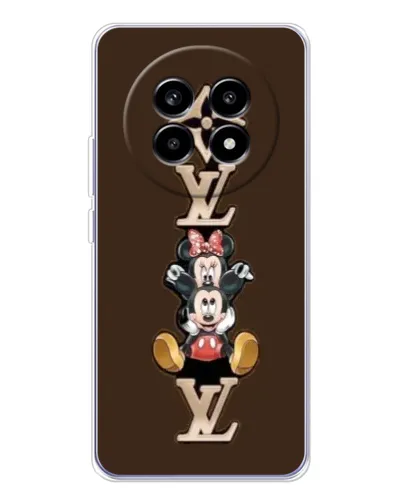 Чехол для Realme 13 Pro с картинкой «LV и Микки Маус» Чехол для Realme 13 Pro с картинкой «LV и Микки Маус»
