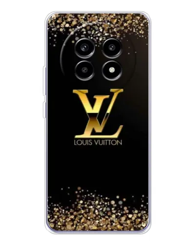 Чехол для Realme 13 Pro с картинкой «LV — золотые искры» Чехол для Realme 13 Pro с картинкой «LV — золотые искры»