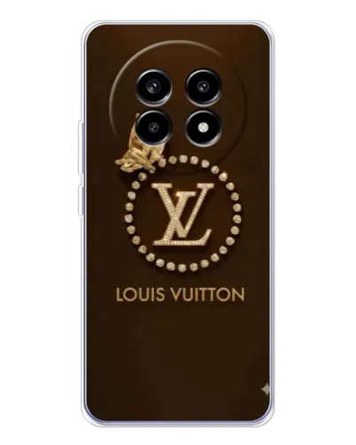 Чехол для Realme 13 Pro с картинкой «LV — золотая печать» Чехол для Realme 13 Pro с картинкой «LV — золотая печать»