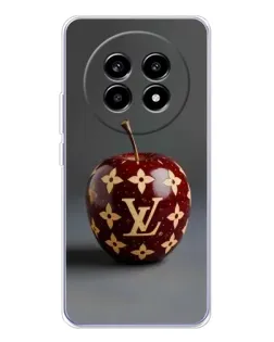Чехол для Realme 13 Pro с картинкой «Красное яблоко LV»