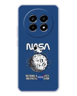 Чехол для Realme 13 Pro с картинкой «NASA — лунная миссия»
