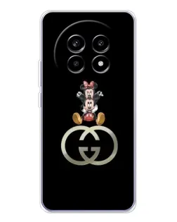Чехол для Realme 13 Pro с картинкой «Минни Маус на лого» Чехол для Realme 13 Pro с картинкой «Минни Маус на лого»