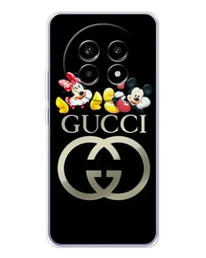Чехол для Realme 13 Pro с картинкой «Gucci — герои Disney» Чехол для Realme 13 Pro с картинкой «Gucci — герои Disney»