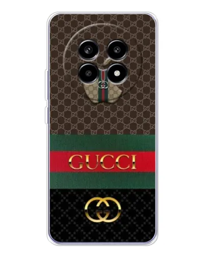 Чехол для Realme 13 Pro с картинкой «Gucci — брендированный десерт» Чехол для Realme 13 Pro с картинкой «Gucci — брендированный десерт»