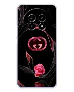 Чехол для Realme 13 Pro с картинкой «Gucci — неоновая роза» Чехол для Realme 13 Pro с картинкой «Gucci — неоновая роза»