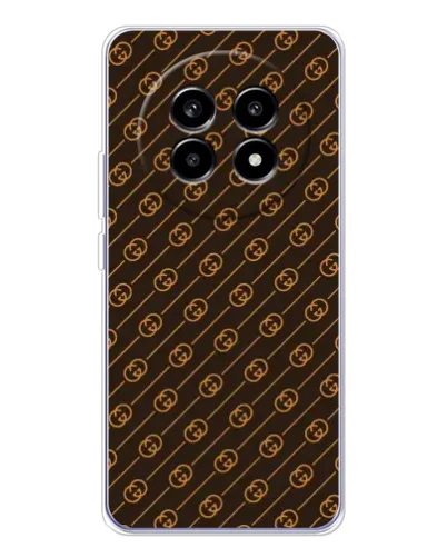 Чехол для Realme 13 Pro с картинкой «Gucci — золотые диагонали» Чехол для Realme 13 Pro с картинкой «Gucci — золотые диагонали»