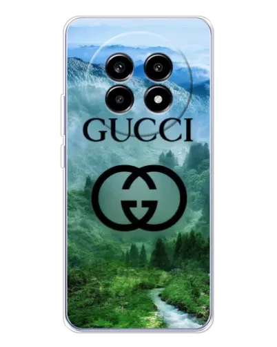 Чехол для Realme 13 Pro с картинкой «Gucci — горный пейзаж» Чехол для Realme 13 Pro с картинкой «Gucci — горный пейзаж»