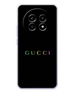 Чехол для Realme 13 Pro с картинкой «Gucci — неоновый минимализм» Чехол для Realme 13 Pro с картинкой «Gucci — неоновый минимализм»