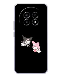 Чехол для Realme 13 Pro с картинкой «My Melody и Kuromi» Чехол для Realme 13 Pro с картинкой «My Melody и Kuromi»