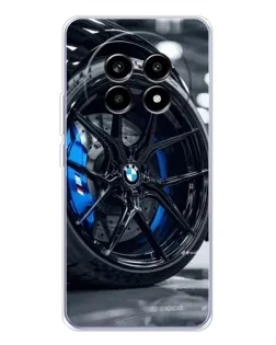 Чехол для Realme 13 Pro с картинкой «Колесо BMW вблизи» Чехол для Realme 13 Pro с картинкой «Колесо BMW вблизи»